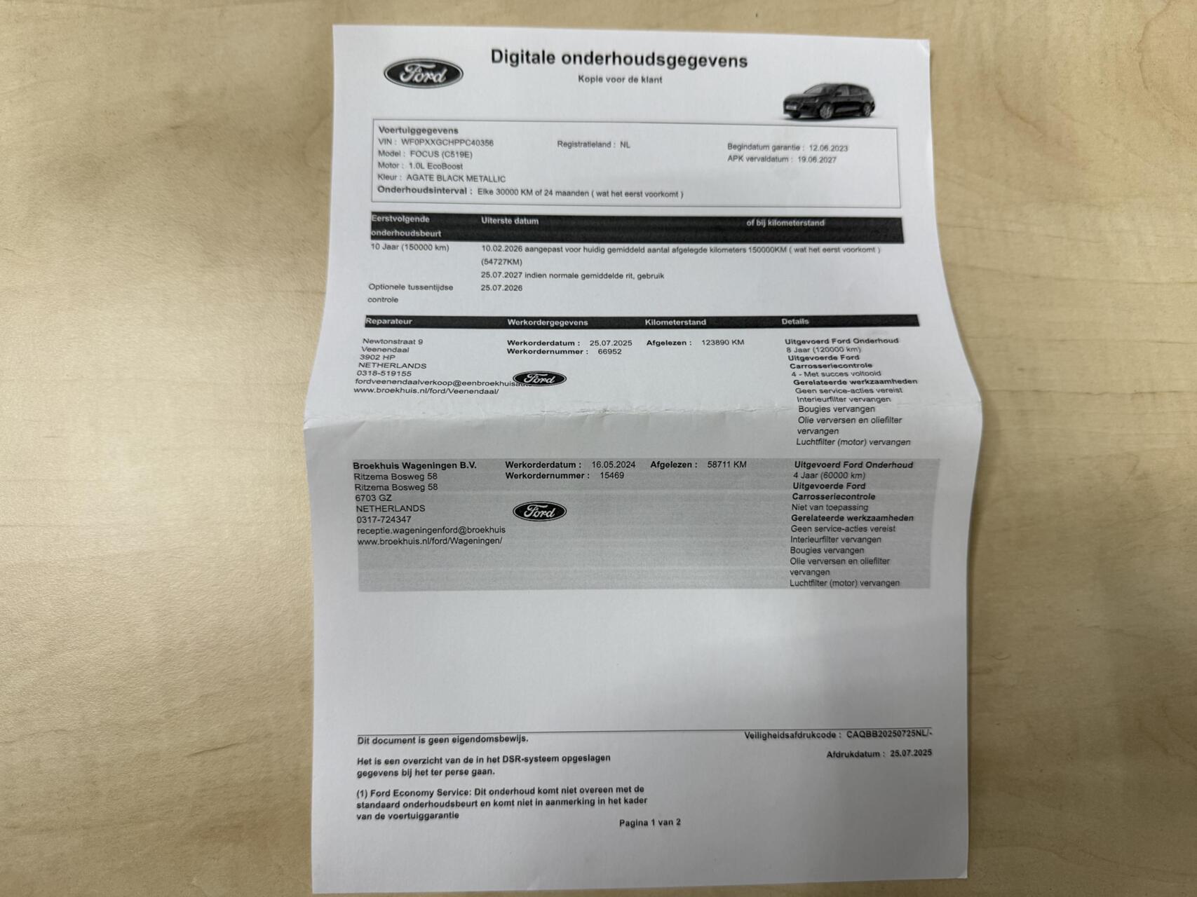 Foto van Ford Focus