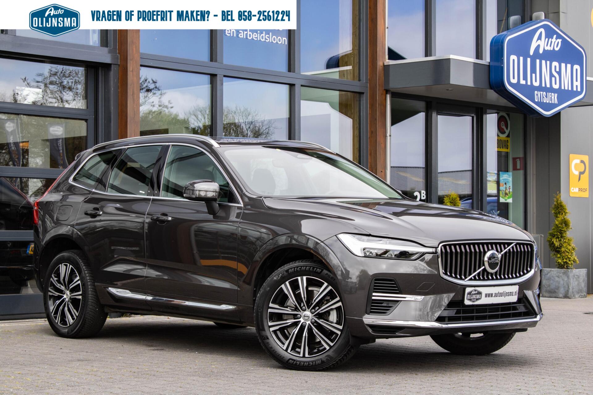 Volvo Xc60 2.0 T6 Plug-in hybrid AWD Inscription|Pano|Leder| 2021 - voorkant