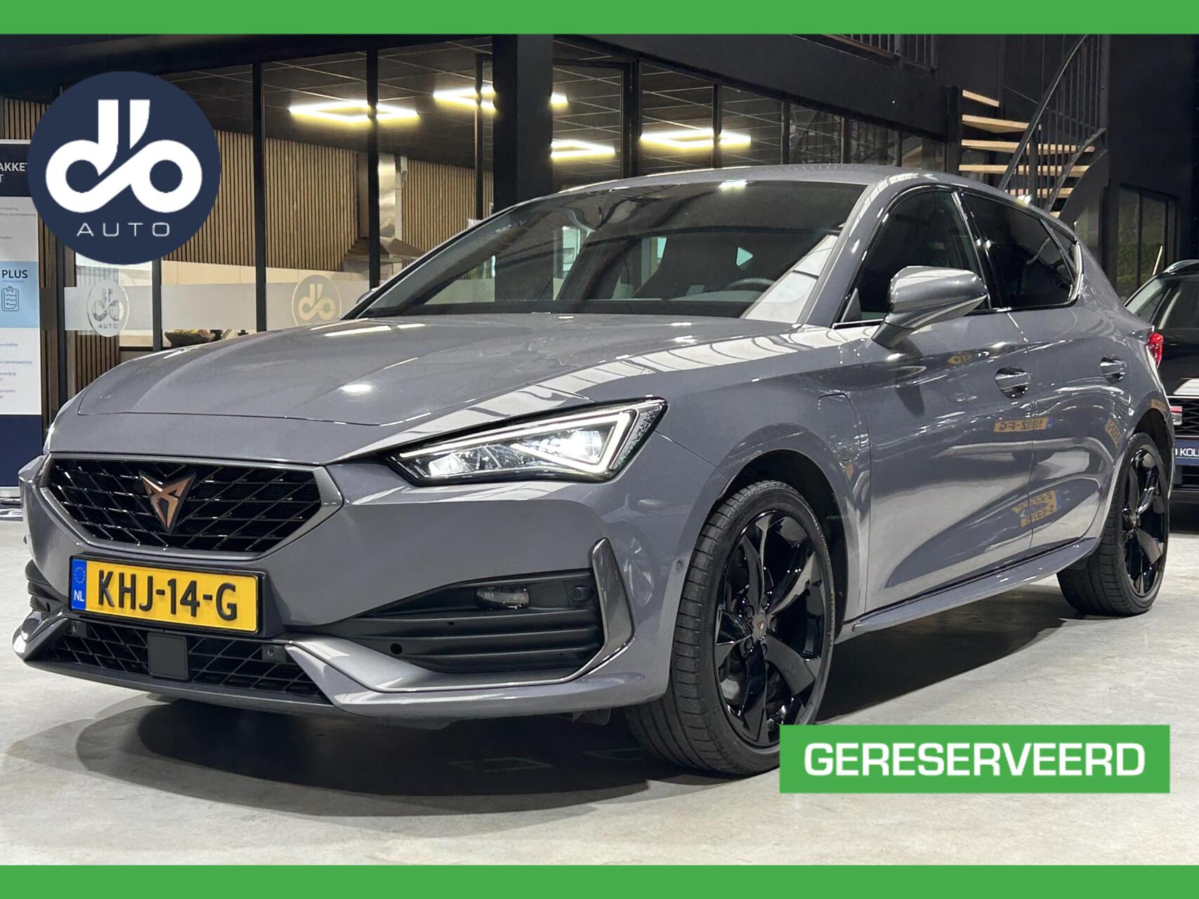 Cupra Leon 1.4 e-Hybrid VZ Performance DIGI DASHB. I STOEL V.W. I PDC V+A I NAVI + CAMERA I STOF-LEER + MEMORY | SOH 91% 2021 - voorkant