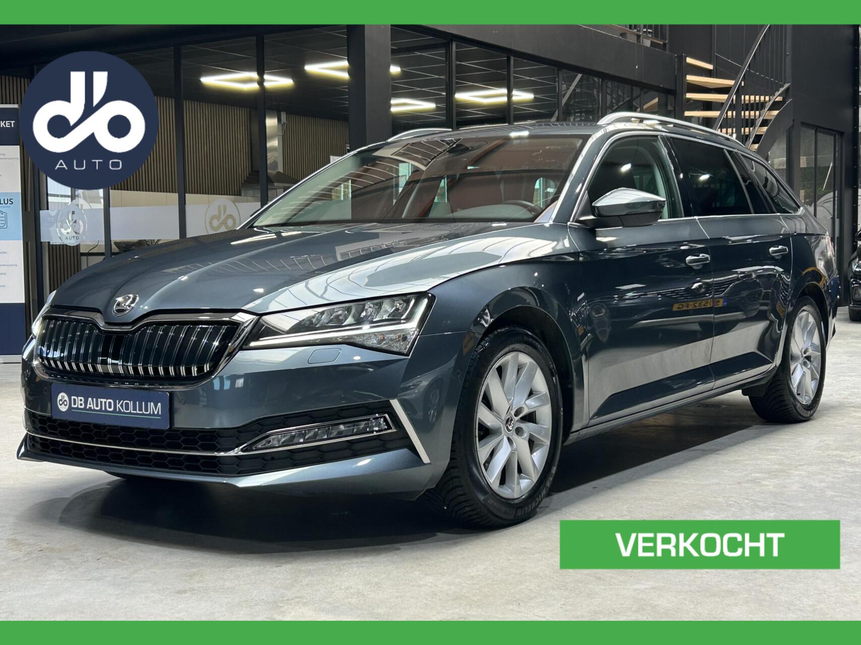Skoda Superb Combi 1.4 TSI iV Business Edition Plus | SOH 91% | TREKHAAK I DIGI DASHBOARD I CAMERA I PDC V+A 2021 - voorkant