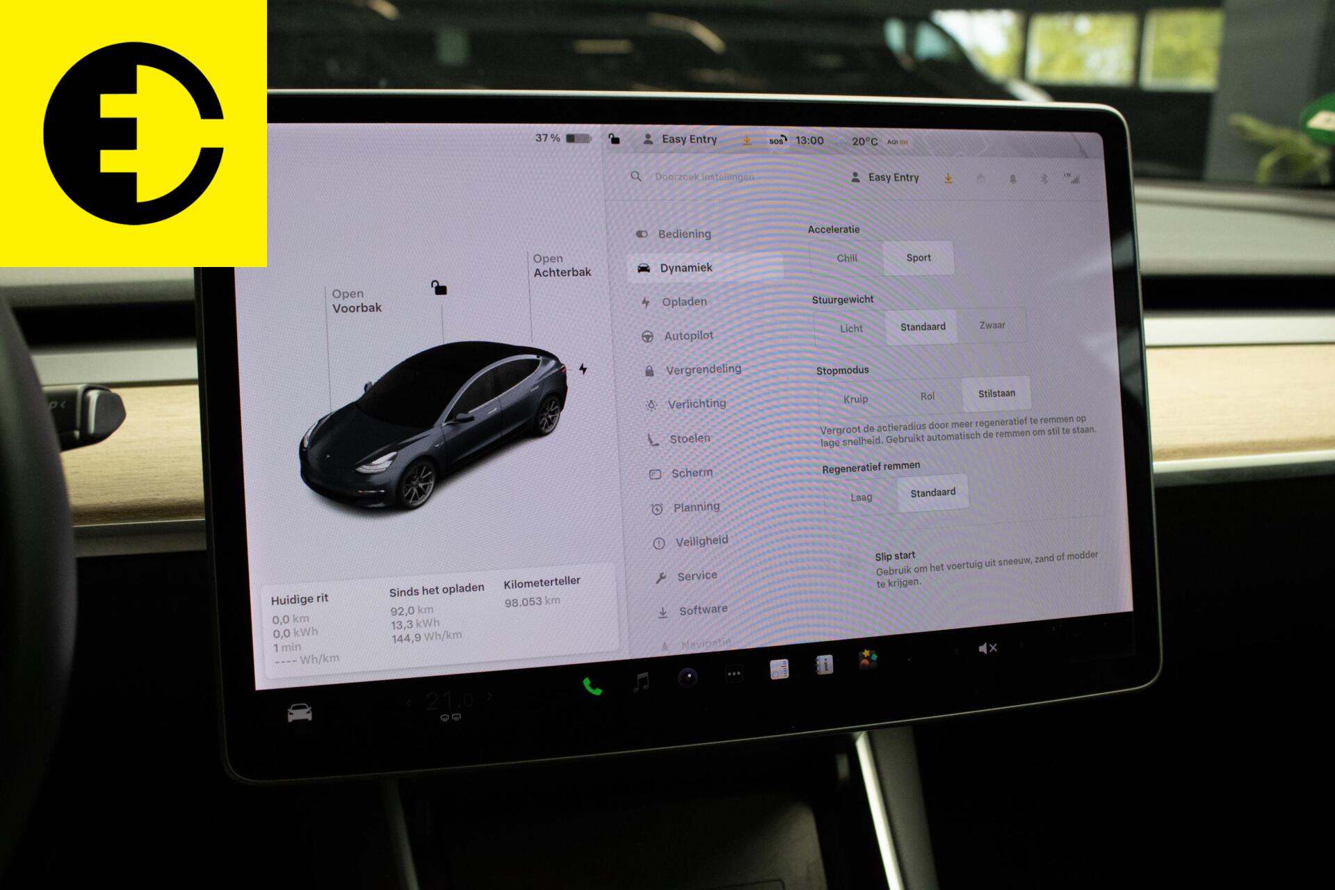 Foto van Tesla Model 3