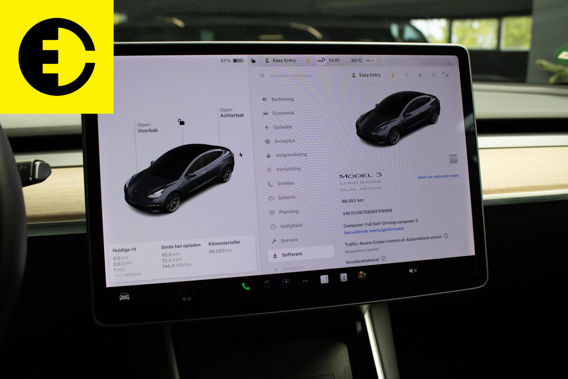 Foto van Tesla Model 3