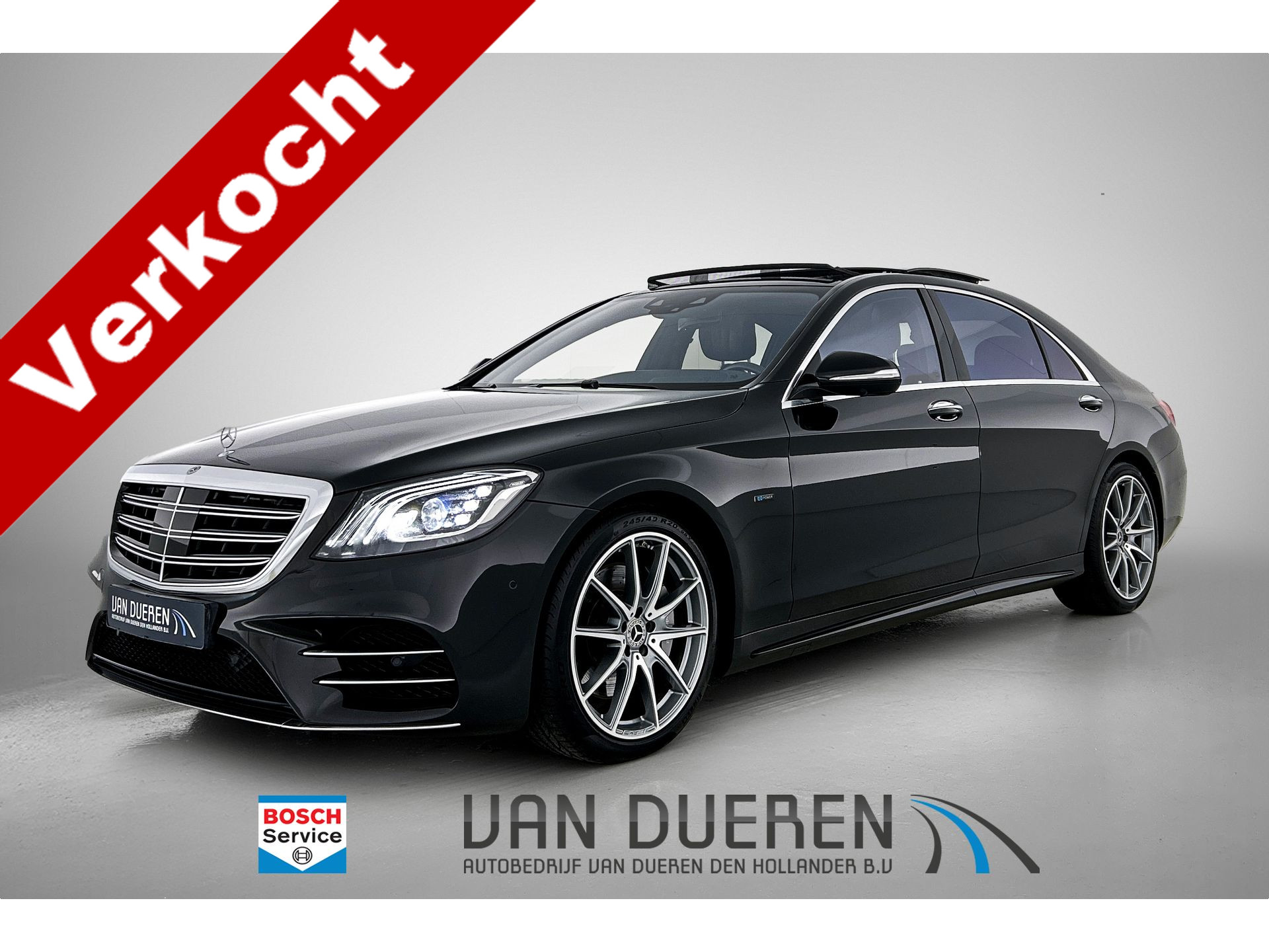 Mercedes-Benz S-klasse 560 e Lang Premium Plus 2019 - voorkant