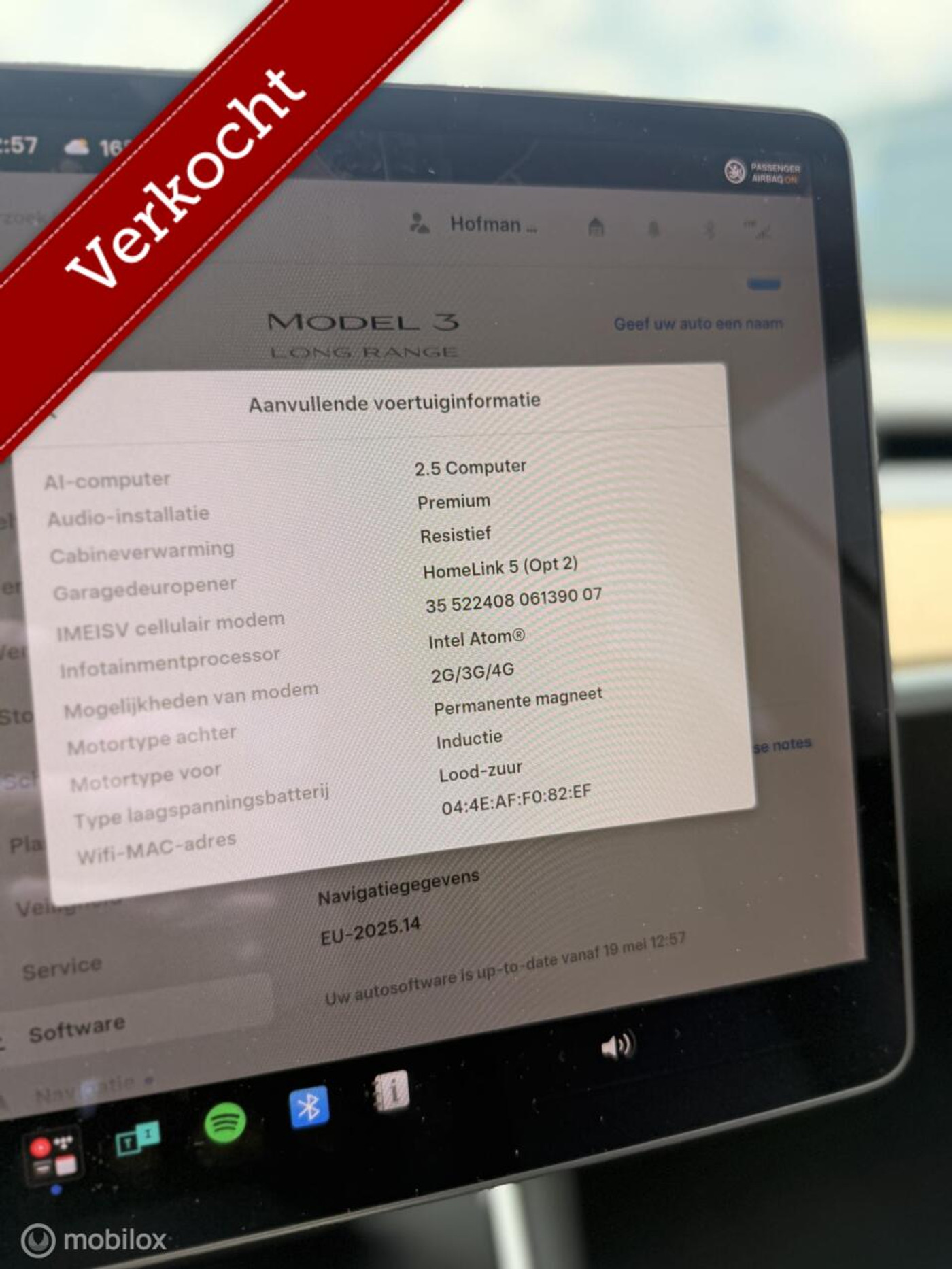 Foto van Tesla Model 3
