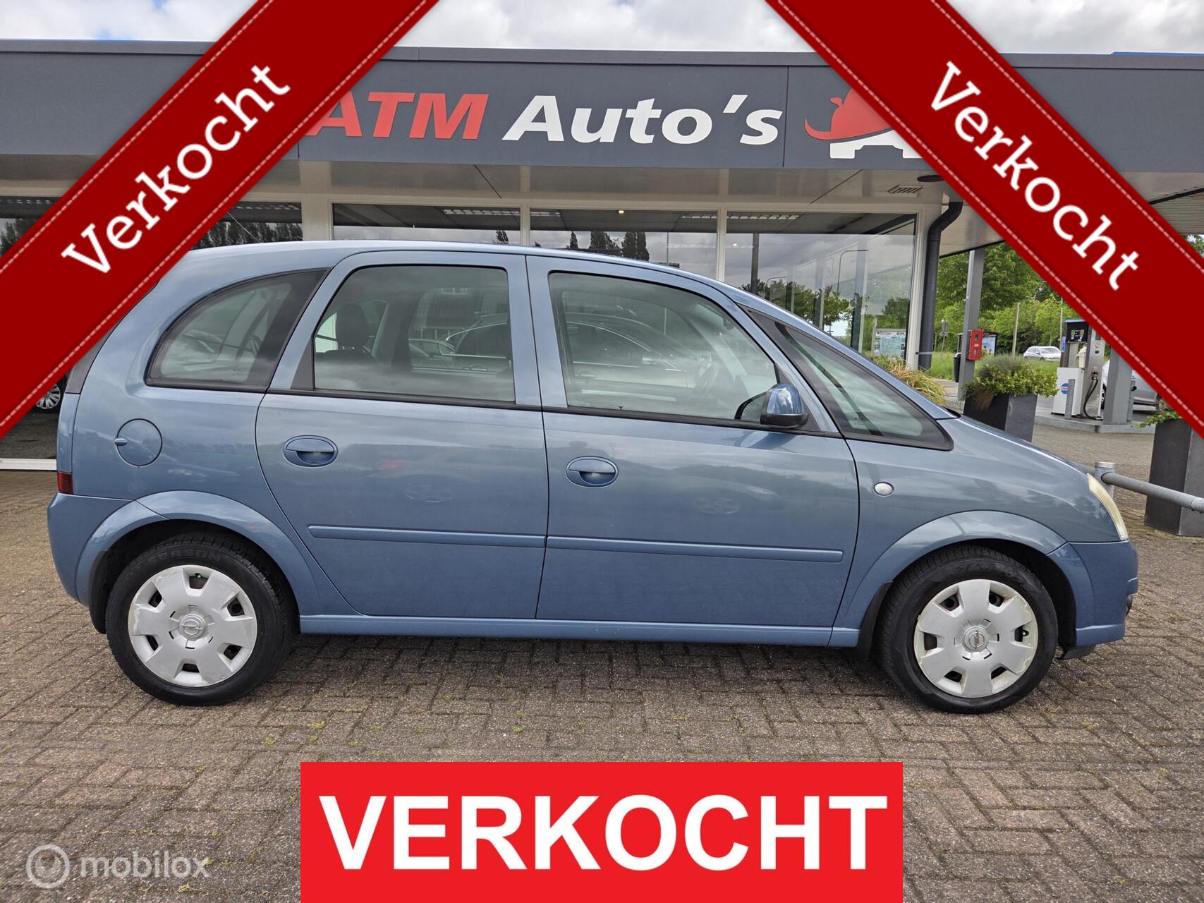 Opel Meriva-a 1.6-16V Enjoy Airco Cruise Apk 04-2027 ! 2006 - voorkant