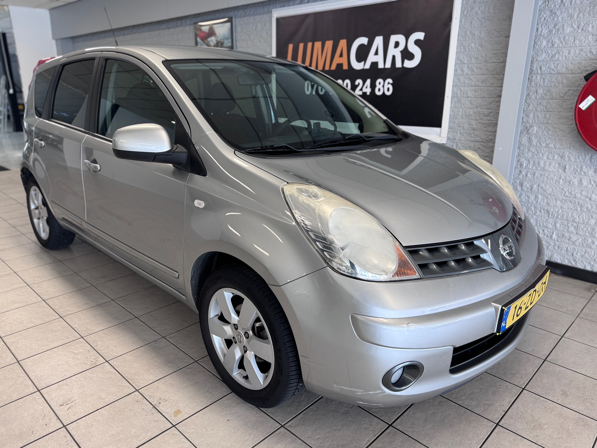 Nissan Nissan Note 1.4 Acenta | Airco | 5 deurs | Nieuwe apk | 2008 - voorkant