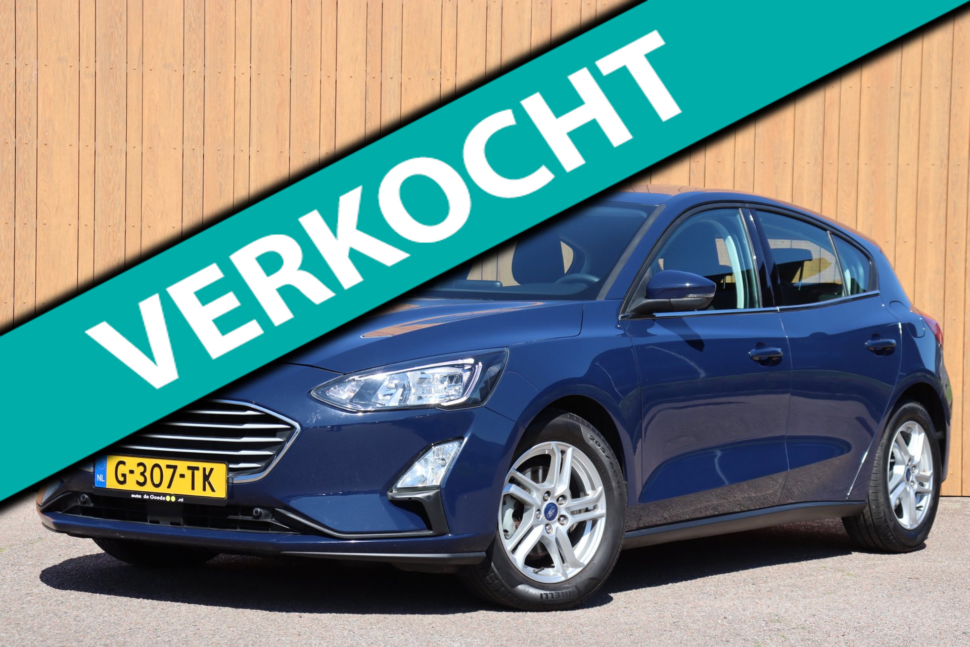 Ford Focus 1.0 EB Trend Ed. Business org.NL ecc stoel+raam+stuurverw. 2019 - voorkant