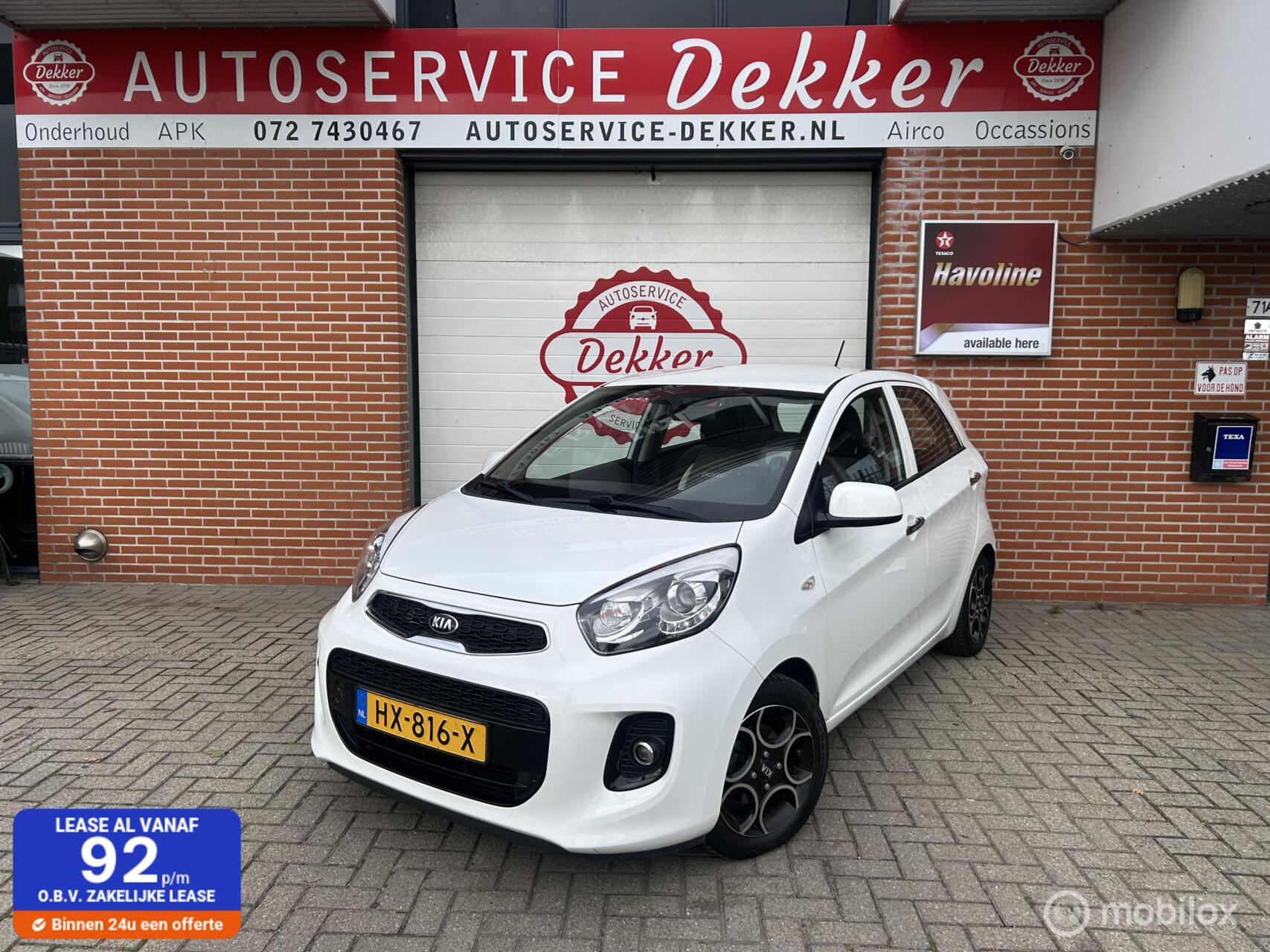 Kia Picanto 1.0 CVVT DynamicLine 2016 - voorkant