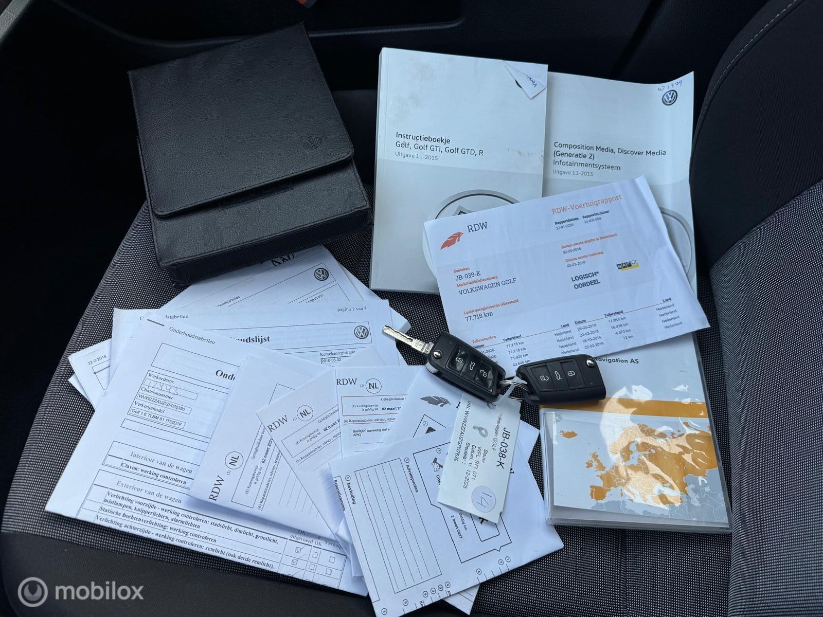 Foto van Volkswagen Golf