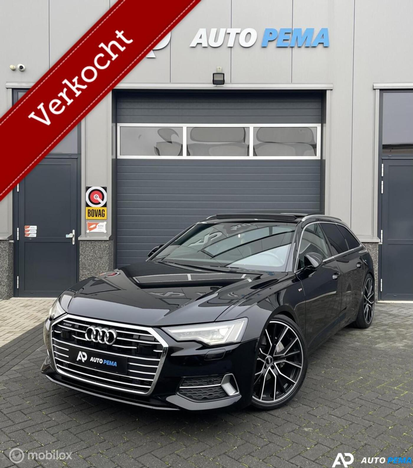 Audi A6 Avant Audi A6 C8 Avant 45 TFSI Quattro Pro Line 245PK Vol 2019 - voorkant