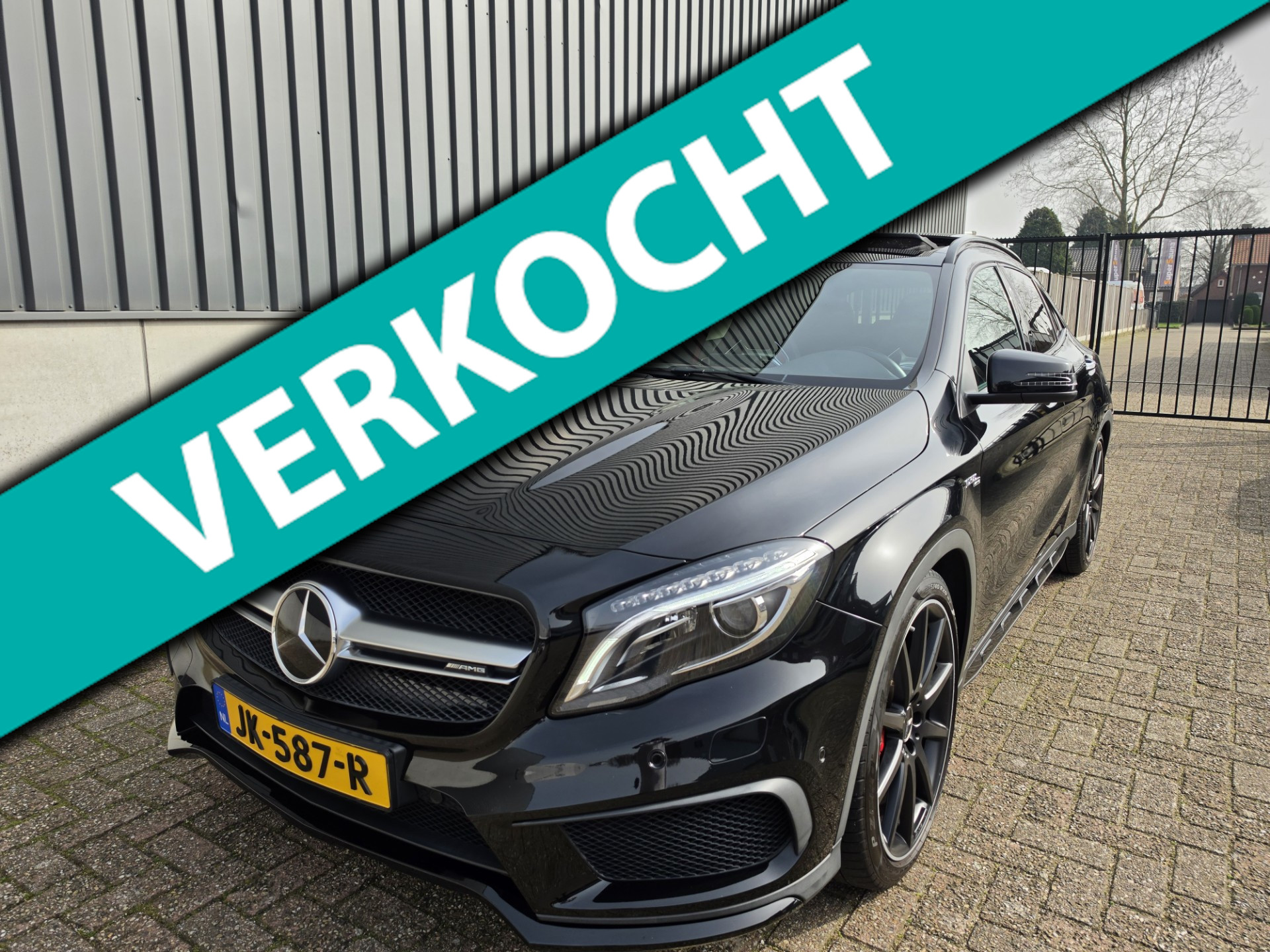 Mercedes-Benz Gla AMG 45 4MATIC|BOMVOL!|NIEUWSTAAT! 2015 - voorkant