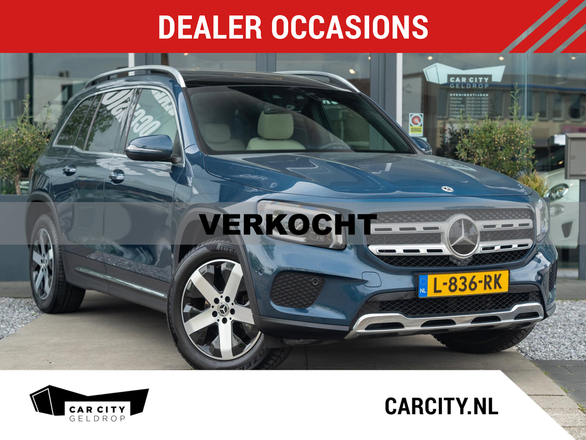 Mercedes-Benz GLB 200 Business Solution Luxury 2021 - voorkant
