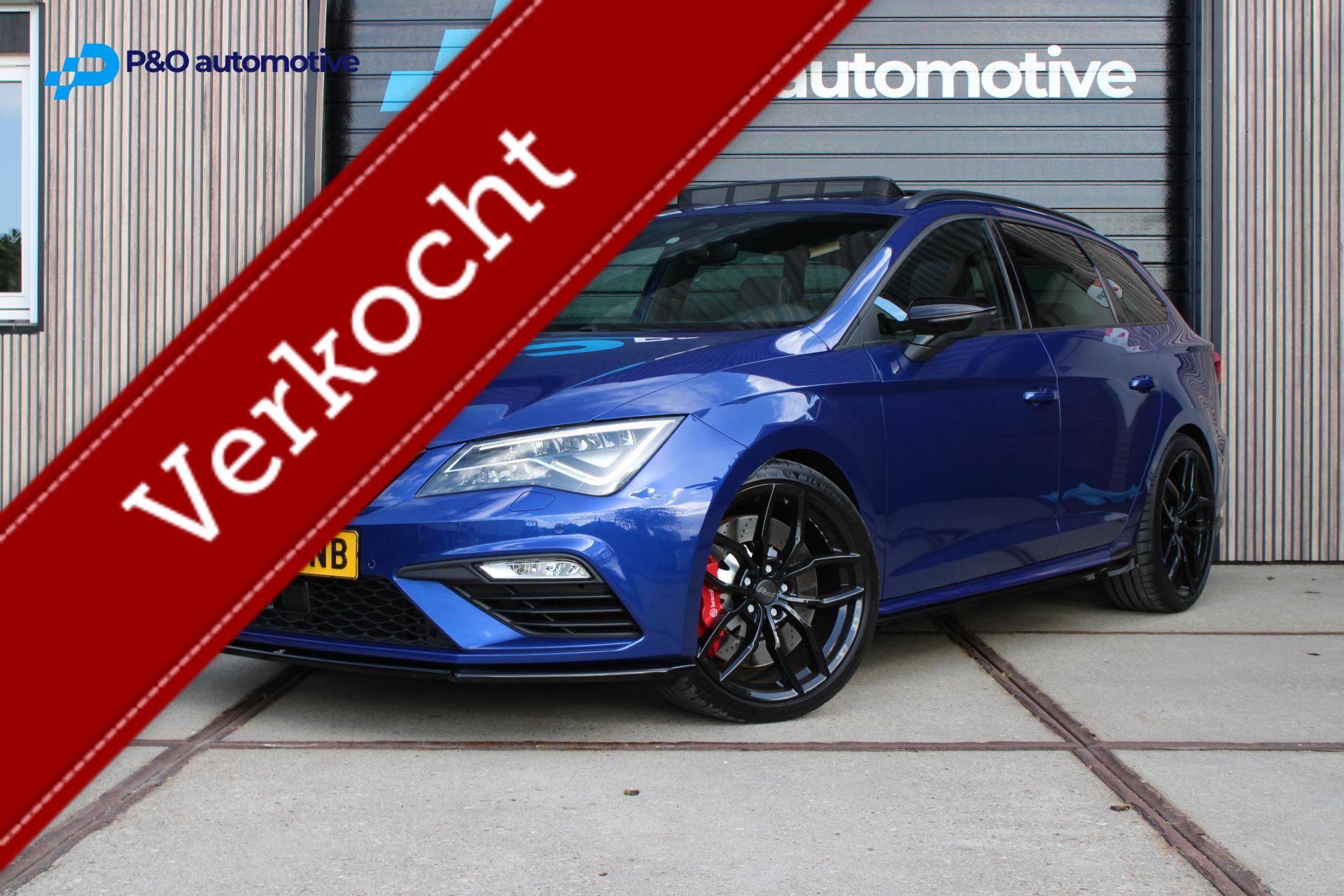 Seat Leon ST 2.0 TSI CUPRA 300 4DRIVE Milltek / Pano / 402PK 2017 - voorkant