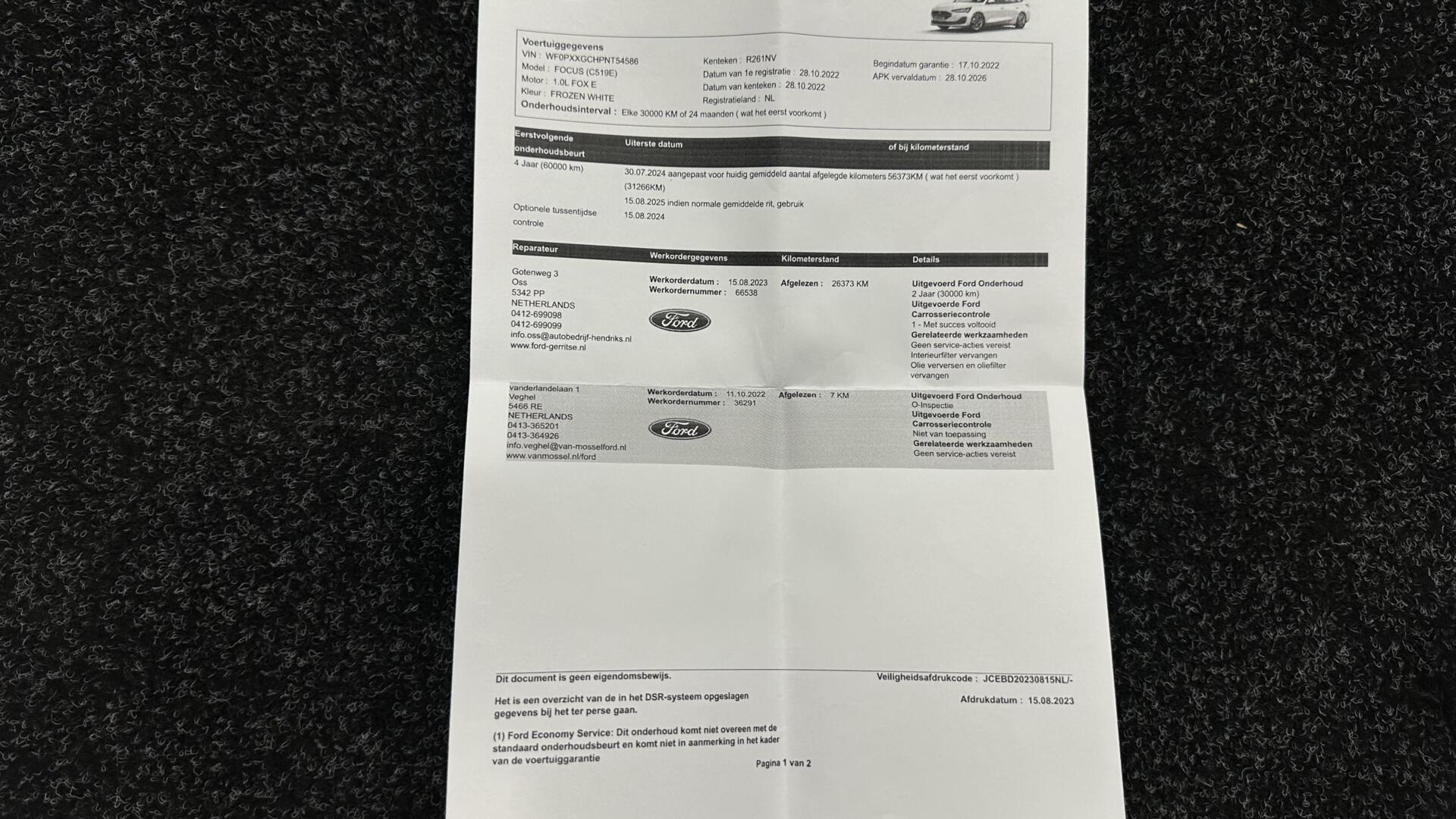 Foto van Ford Focus
