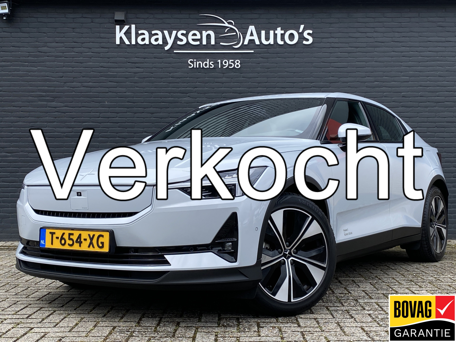 Polestar Polestar 2 Long Range 300 pk Single Motor 82 kWh | 1e eigenaar | dealer onderh. | memory stoel | 360 camera | facelift model | NL auto 2023 - voorkant
