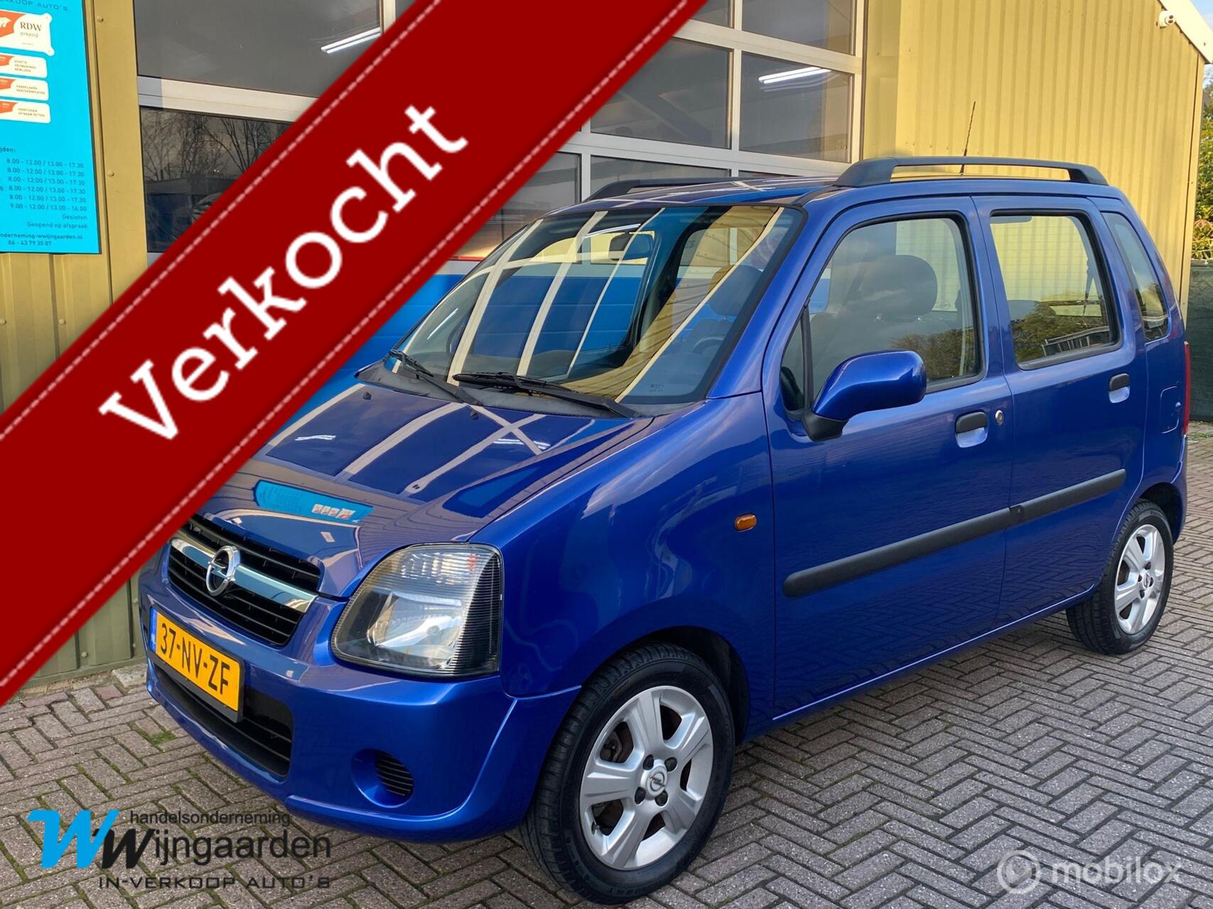 Opel Agila 1.2-16V Maxx|Keurige auto|1e Eigenaar|41.904 KM| 2004 - voorkant