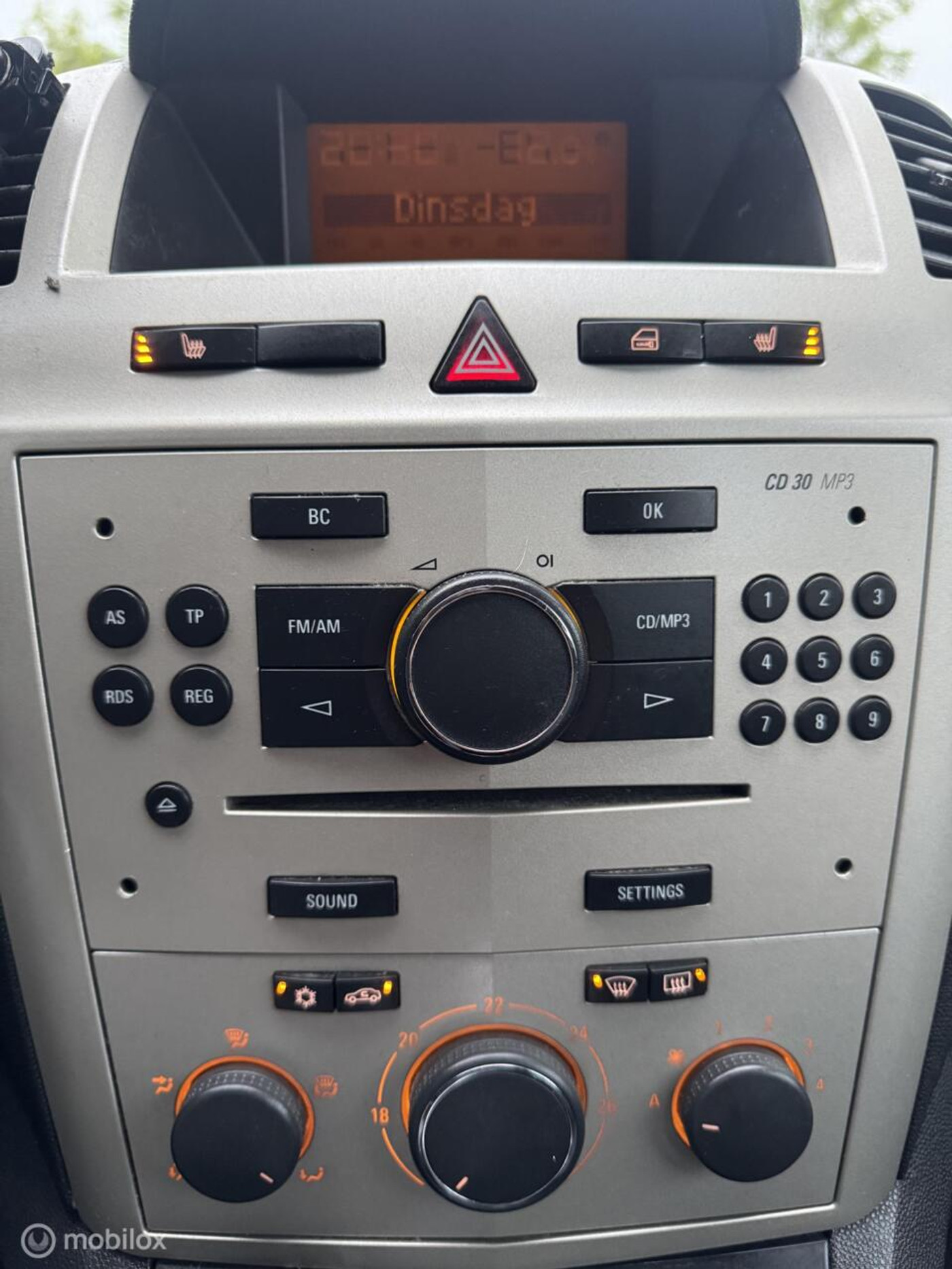 Foto van Opel Zafira