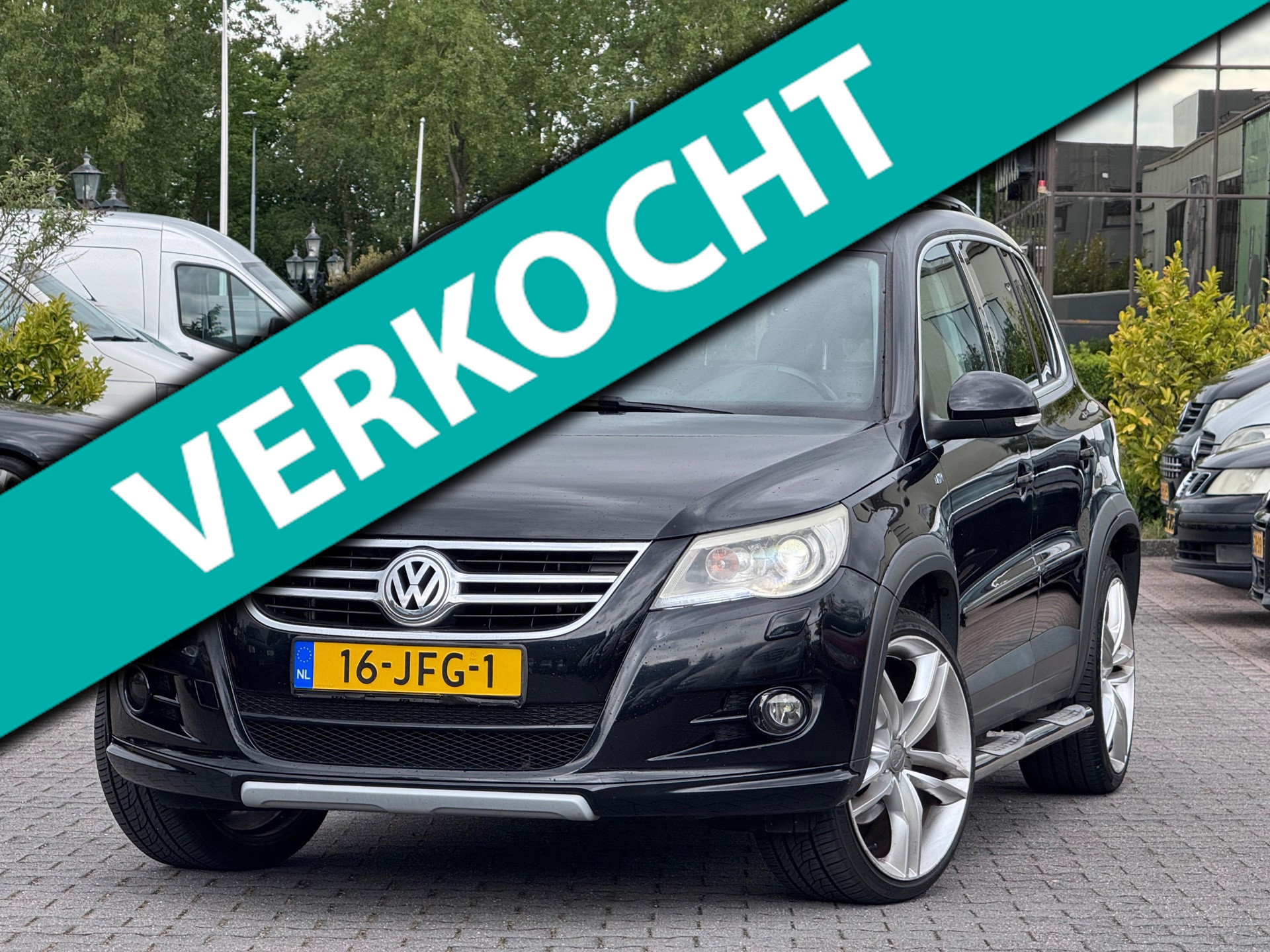 Volkswagen Tiguan 1.4 TSI Sport&Style 4Motion | Panoramadak | Elektrische sportstoelen met leder | Achteruitrijcamera | 20 inch | 2007 - voorkant