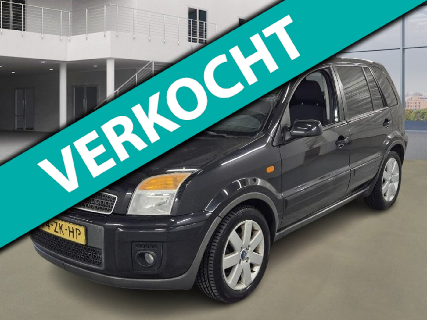 Ford Fusion 1.6-16V Futura 83.500 km +NAP NL-auto 2008 - voorkant