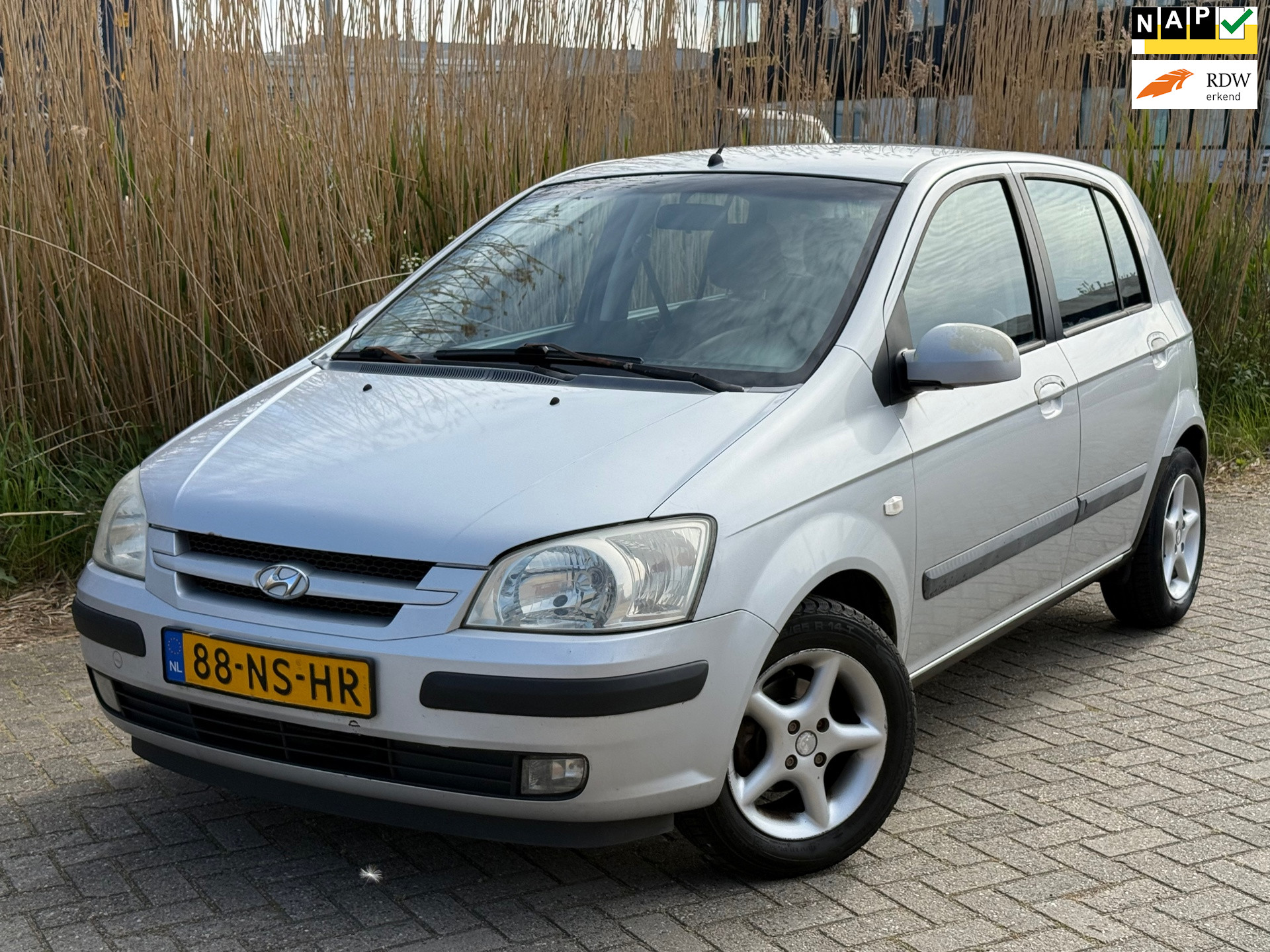 Hyundai Getz 1.3i GLS Airco 5d Nieuwe Apk 2004 - voorkant