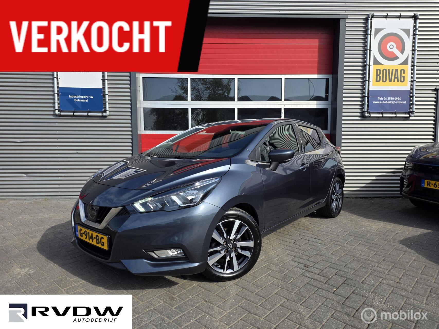 Nissan Nissan Micra - 1.0 IG-T N-Connecta | Camera | Getint Glas | NAP | NL Auto | 2019 - voorkant