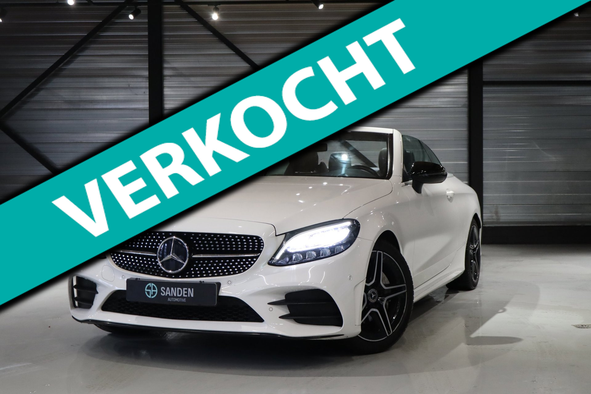 Mercedes-Benz C 200 200 AMG Premium Plus Pack|Automaat|LED|Navi|Camera|Alcantara|Stoel en nek verwarming|18inch 2019 - voorkant