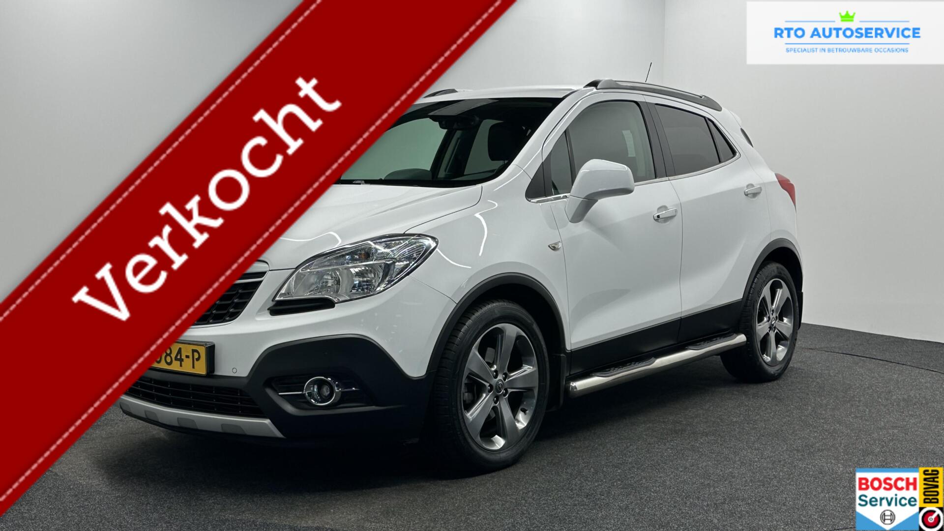 Opel Mokka 1.4 T Cosmo TREKHAAK NAVIGATIE LEER ECC CRUISE LM. 2014 - voorkant