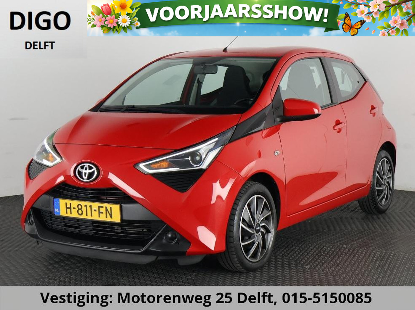 Toyota Toyota Aygo 1.0 VVT-i X-PLAY CARPLAY NAVI GARANTIE 2030* 2020 - voorkant