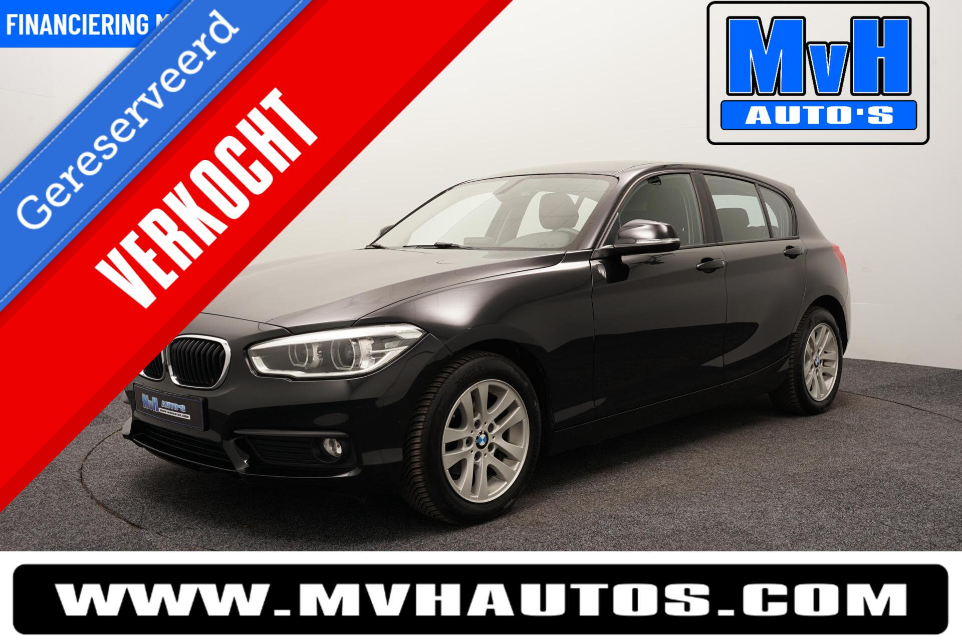 BMW 116i 116i Essential|1e.EIGENAAR|NAVI|CRUISE|CLIMA|NAP 2015 - voorkant
