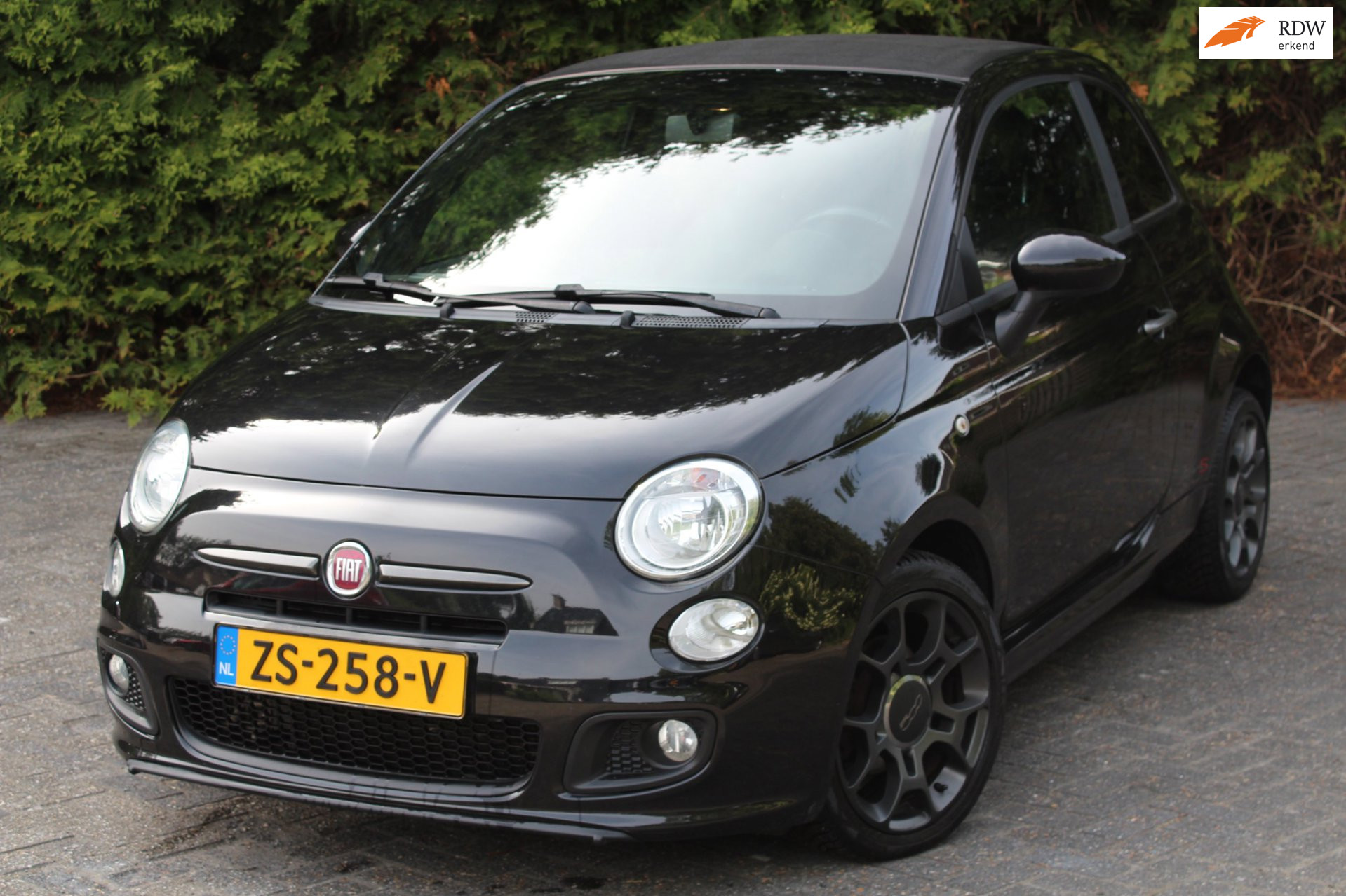 Fiat Fiat 500 0.9 TwinAir Lounge 86PK Sport Edition Cabrio | Lederen bekleding | Stoelverwarming | Airco | Cruise Control 2013 - voorkant