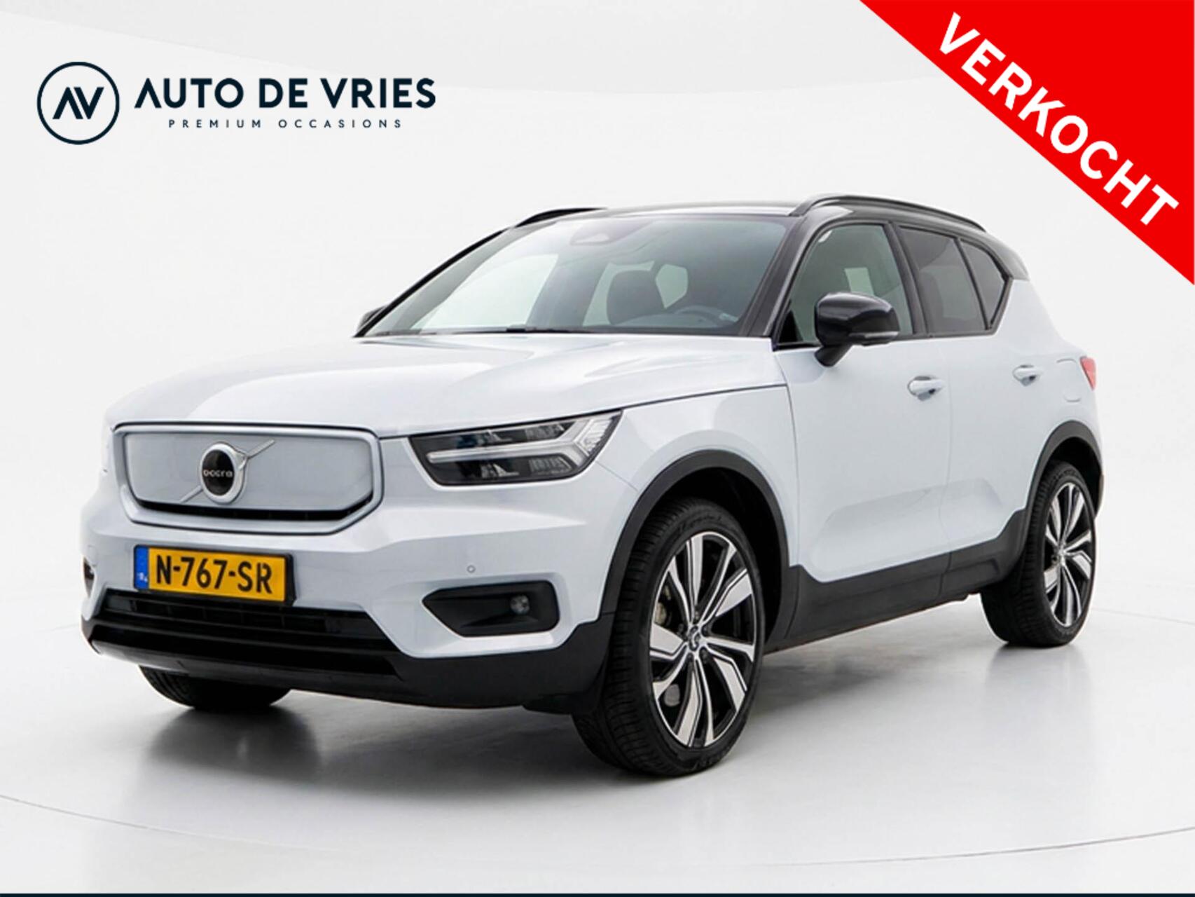 Volvo XC40 Recharge Core 2021 - voorkant