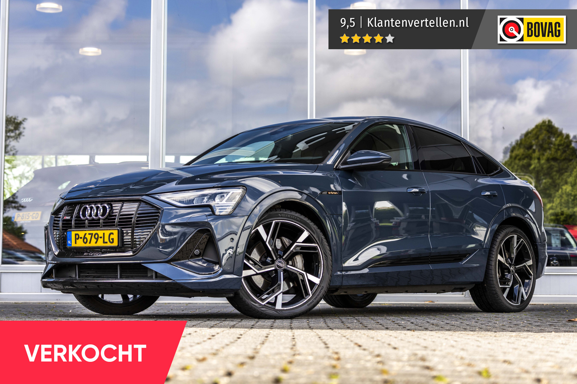 Audi E-tron Sportback 50 quattro S edition 2021 - voorkant
