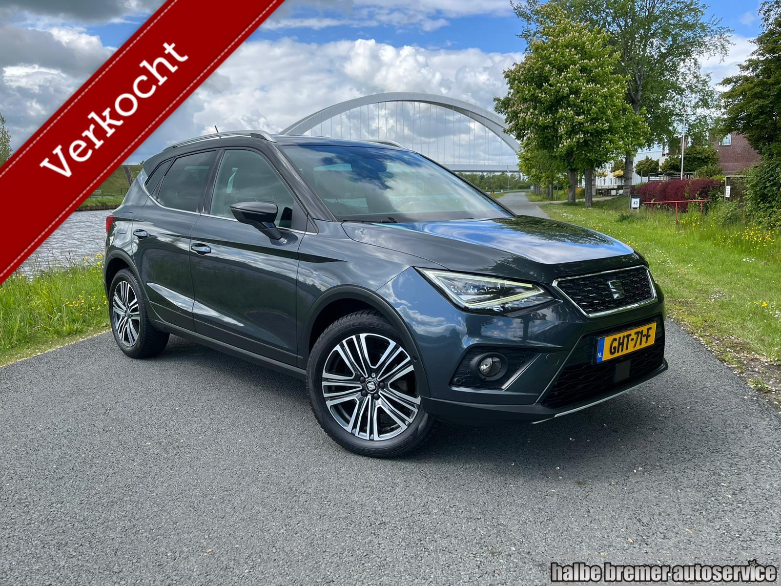 Seat Arona 1.0 TSI Xcellence Business Intense |Trekhaak|VOL 2019 - voorkant