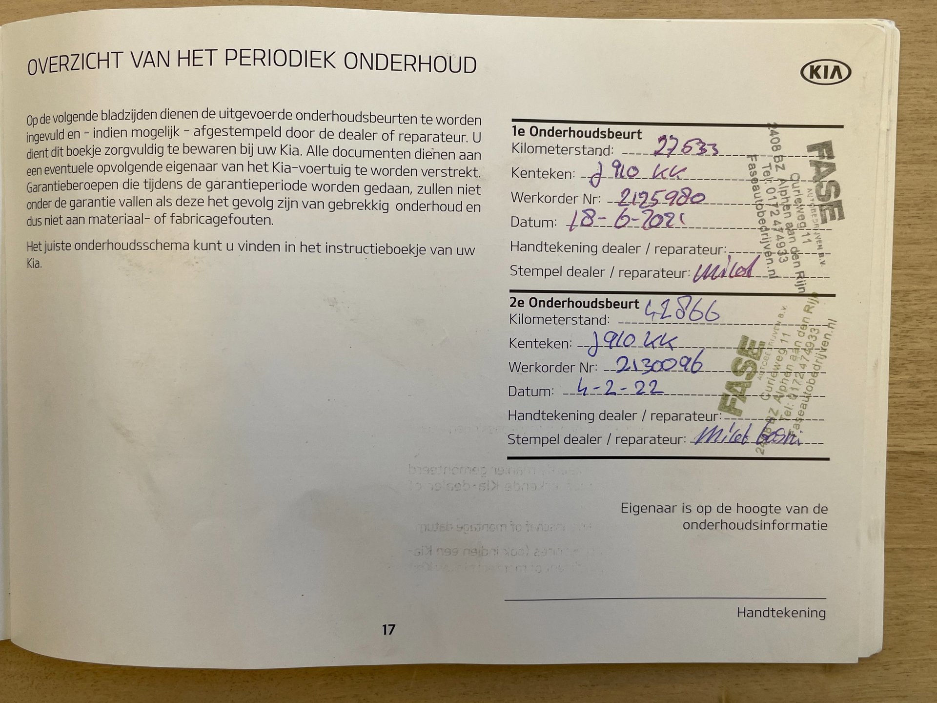Foto van Kia Ceed