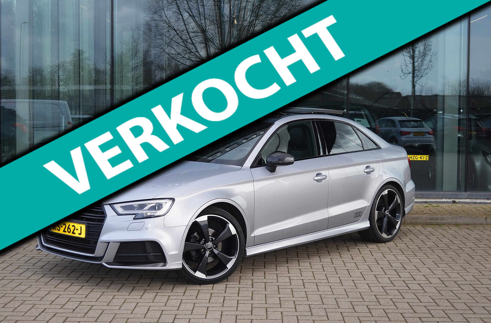 Audi A3 Limousine 1.5 TFSI CoD Sport S Line | Pano | B&O | Automaat 2018 - voorkant