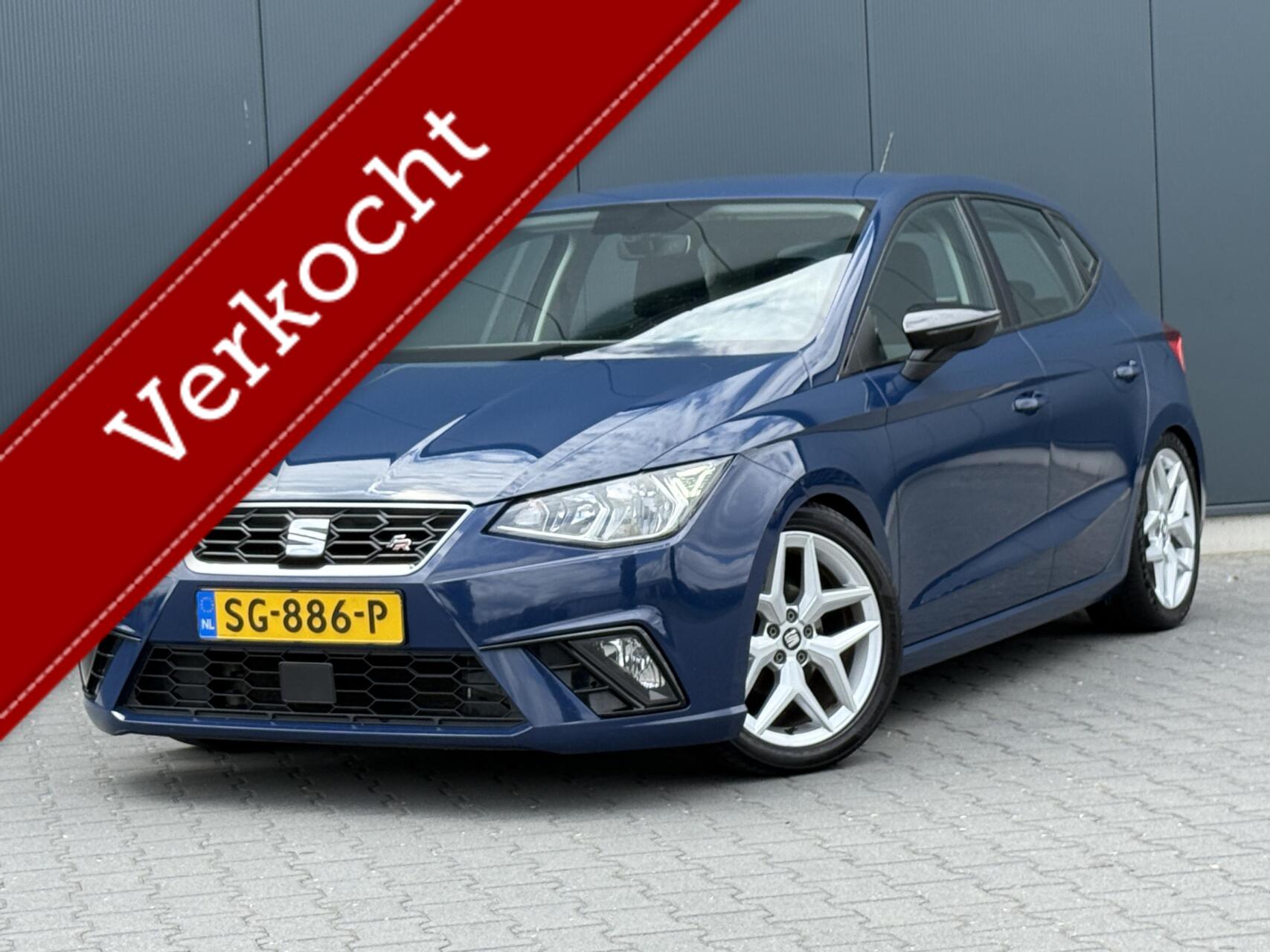 Seat Ibiza 1.0 TSI FR Cruise - Clima - Led - Zeer Nette Auto 2018 - voorkant