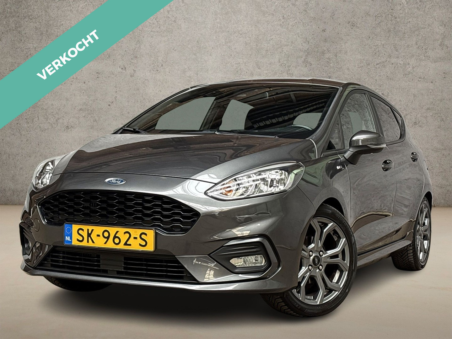 Ford Fiesta 1.0 EcoBoost ST-Line 2018 - voorkant