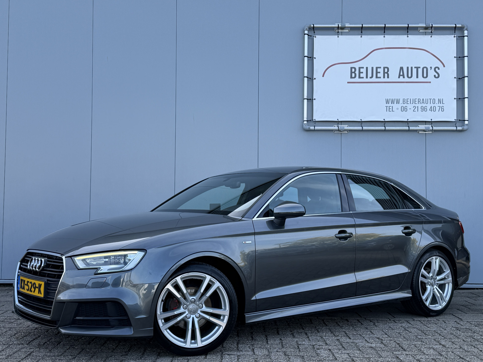 Audi A3 Limousine 1.0 TFSI Sport Pro Line S 2016 - voorkant