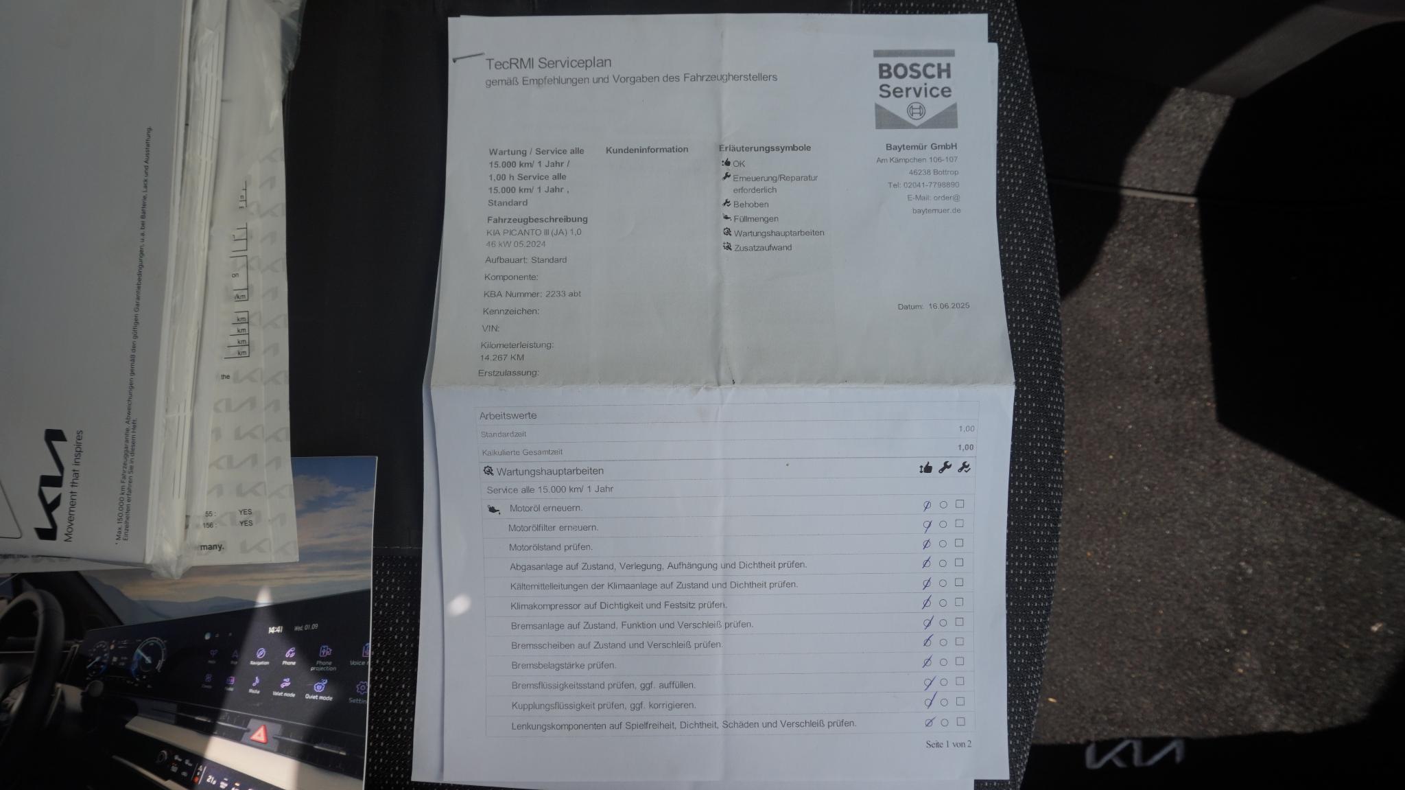 Foto van Kia Picanto