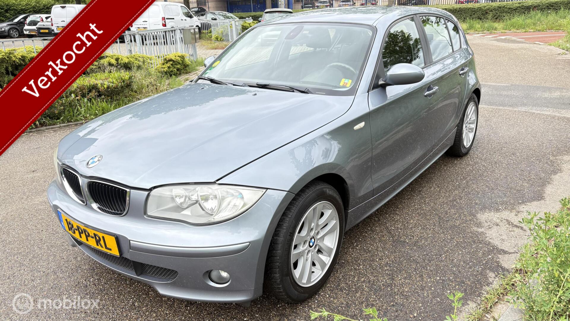 BMW 1er Reihe 116i High Executive 2004 - voorkant