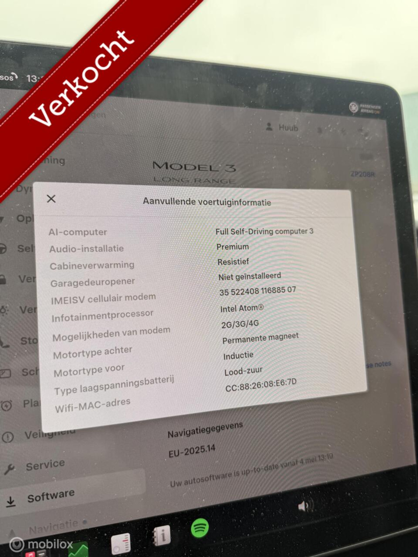 Foto van Tesla Model 3