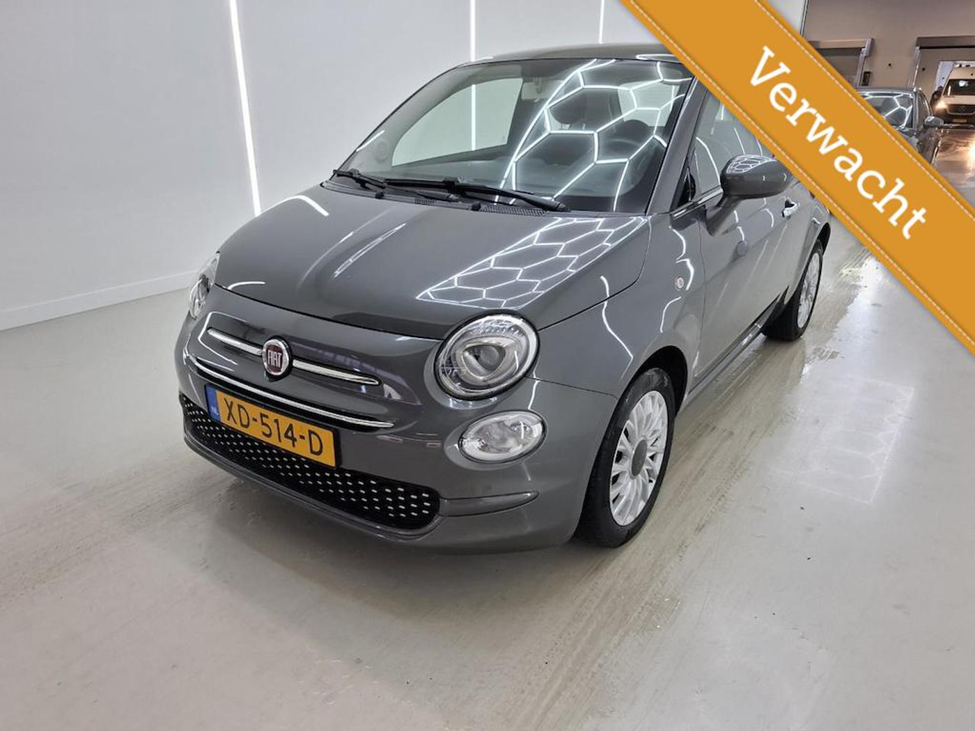 Fiat Fiat 500 1.2 Lounge|Cruise Control|Panoramadak| 2018 - voorkant
