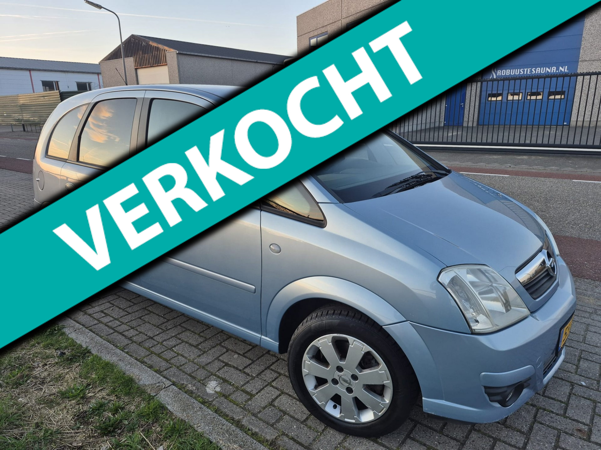 Opel Meriva-a 1.6 16v uit 2007 met een Nieuwe APK tot 10-04-2027 2007 - voorkant