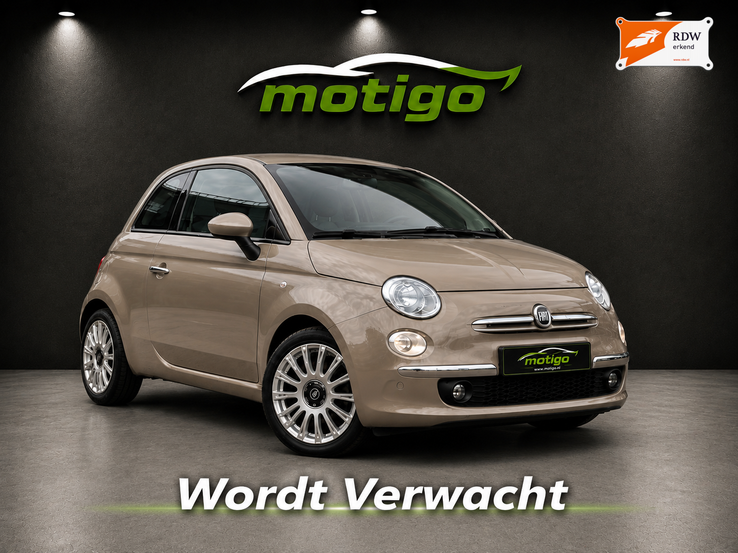 Fiat Fiat 500 1.2 Naked 2008 - voorkant