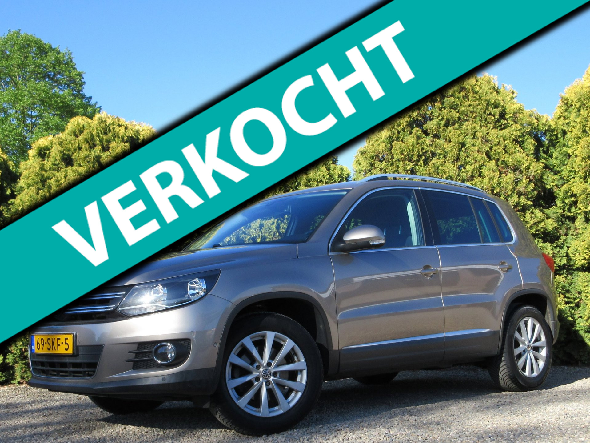 Volkswagen Tiguan 1.4 TSI Sport&Style *Navi*Trehkhaak* 2011 - voorkant