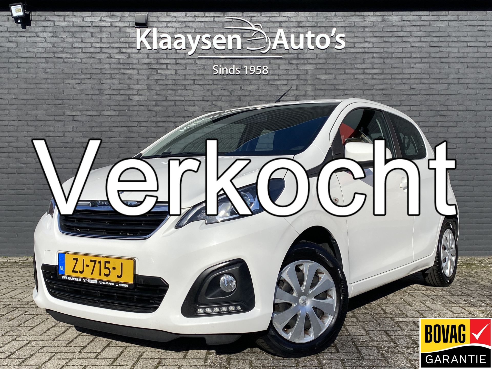 Peugeot 108 1.0 e-VTi Active | airco | bluetooth | elektrische ramen | multifunctioneel stuurwiel | BTW / NL auto 2019 - voorkant