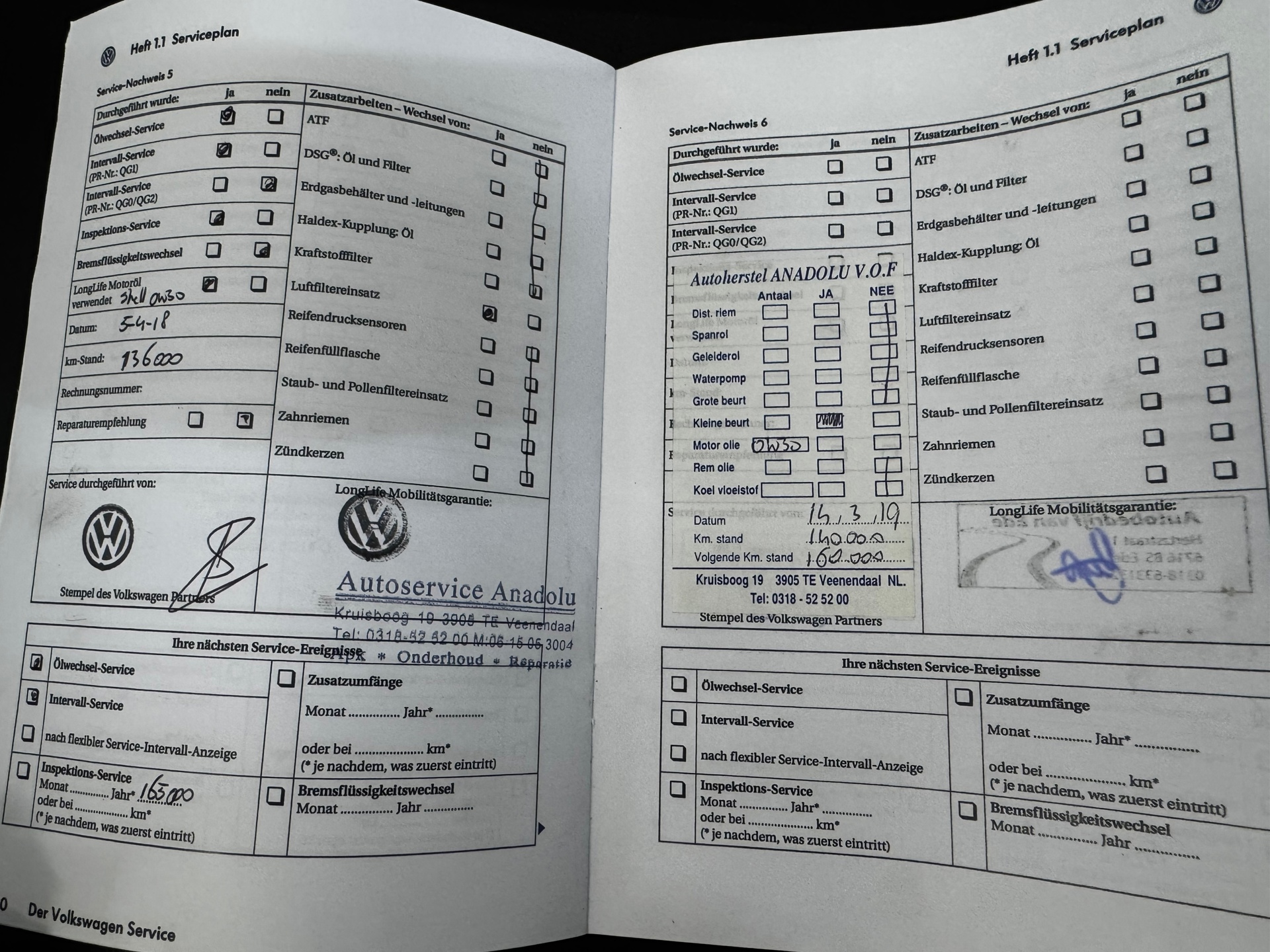 Foto van Volkswagen Touran