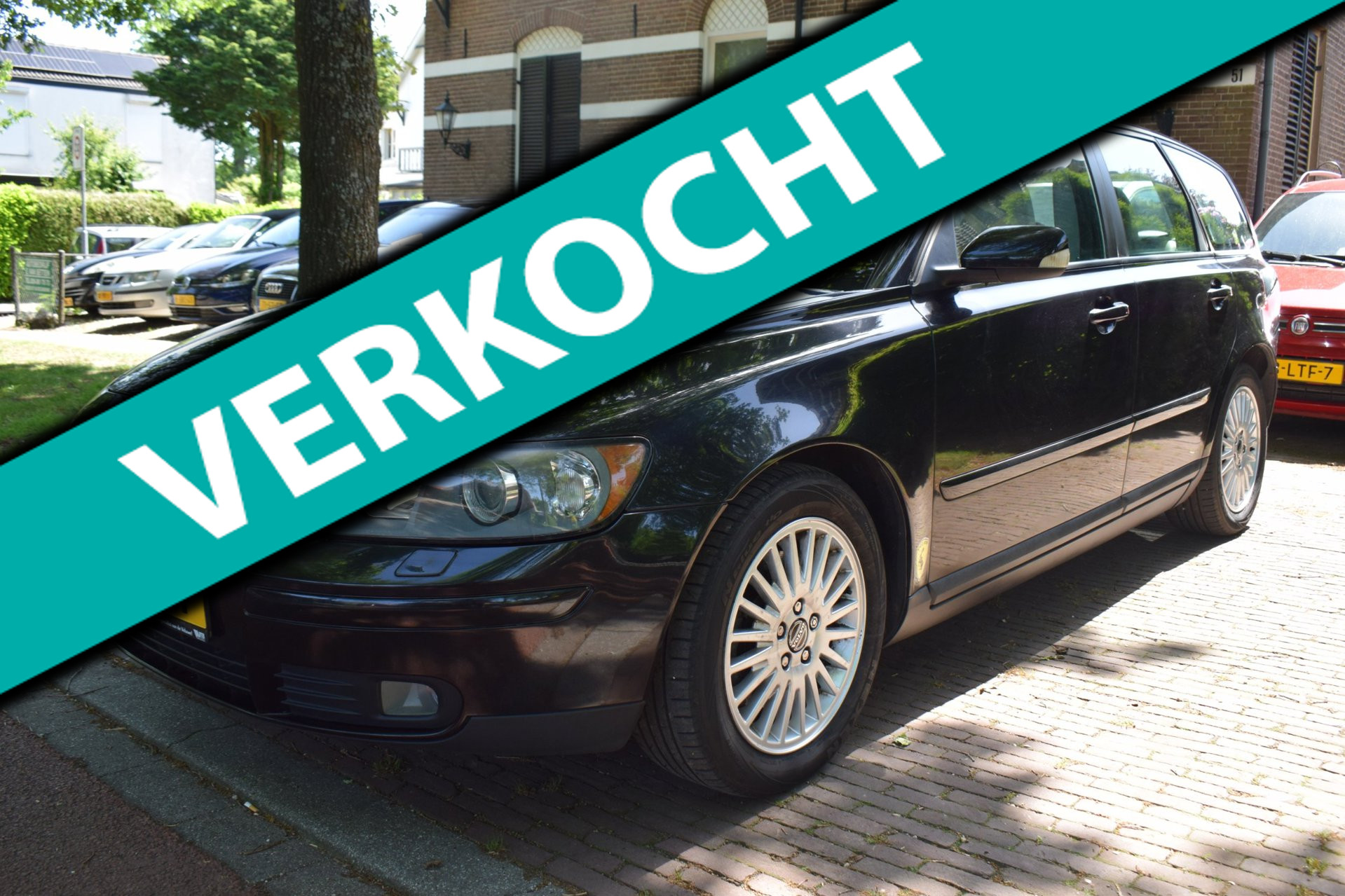 Volvo V50 2.4 Leer/Trekhaak 2005 - voorkant