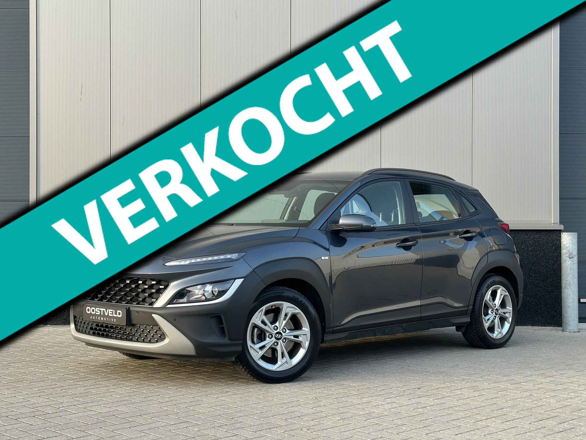 Hyundai Kona 1.0 T-GDI Comfort Virtual Camera Carplay Cruise Clima 2021 - voorkant