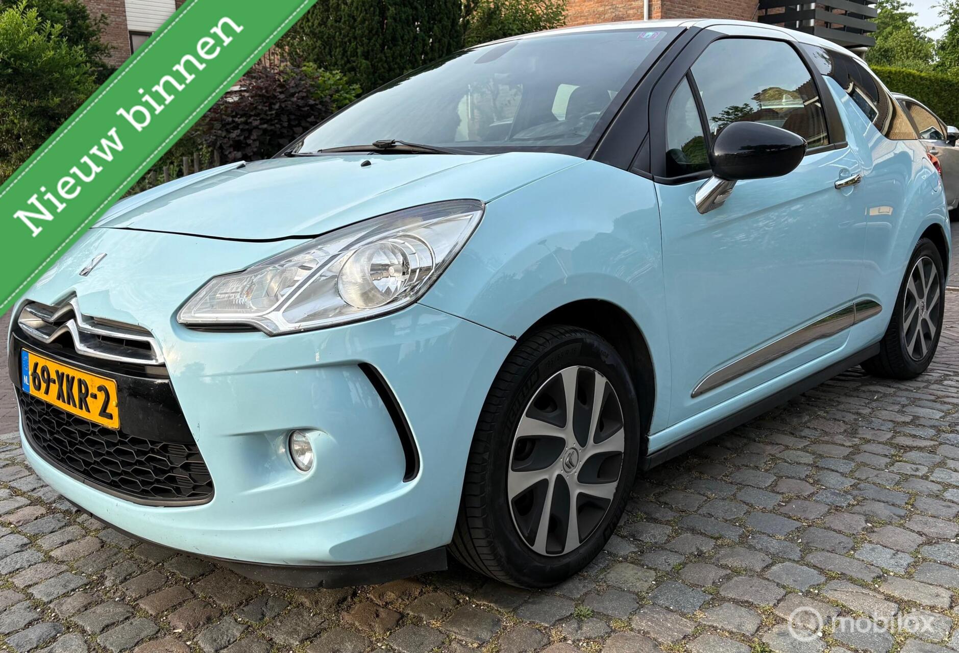 Citroen Ds3 1.4 e-HDi ECC/PDC/ELEK PKKT/LEDER/CRUISE/1e EIG/ 2012 - voorkant
